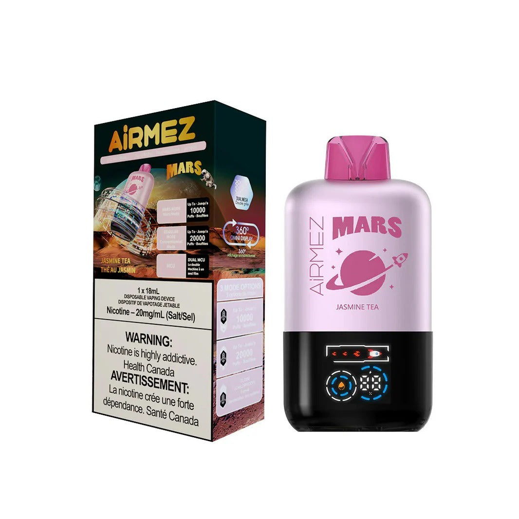 Airmez Marz Disposable Vape 18mL - Jasmine Tea Airmez Marz Disposable Vape 18mL - Jasmine Tea