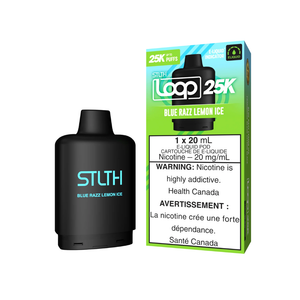 STLTH 25k Loop Pre-filled Vape Pod - Blue Razz Lemon Ice