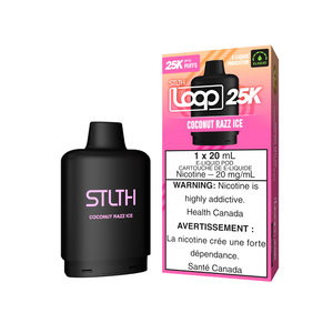 STLTH 25k Loop Pre-filled Vape Pod - Coconut Razz Ice