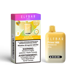 ELF Bar Prime 1800 Puffs - Banana Ice