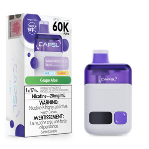 Capsl By Flavour Beast 60K Disposable Vape - Grape Aloe