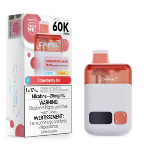 Capsl By Flavour Beast 60K Disposable Vape - strawberry ice