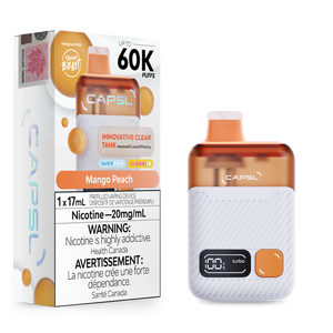 Capsl By Flavour Beast 60K Disposable Vape - Mango peach