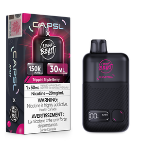 Capsl X Flavour Beast AFX30 150K Puffs Disposable Vape - Trippin' Triple Berry