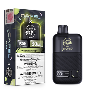Capsl X Flavour Beast AFX30 150K Puffs Disposable Vape - Wild White Grape Iced
