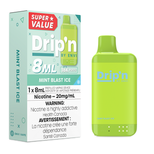 Drip'n by Envi 16K Disposable Vape - Mint Blast Ice