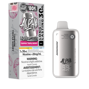 Flavour Beast Alpha Lighter Flavour 80K Puffs Disposable Vape - Trippin' Triple Berry