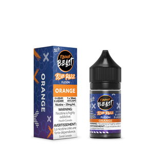 Flavour Beast ICE Salt Nic Vape Juice - Blue Razz Fuzion Orange (30ml)