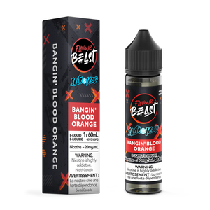 Flavour Beast Salts Iced Vape Juice - Bangin' Blood Orange (60ml)