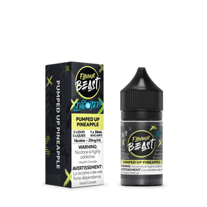 Flavour Beast ICE Salt Nic Vape Juice - Pumped Up Pineapple (30ml)