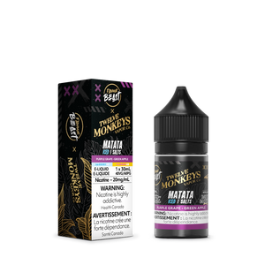 Flavour Beast x Twelve Monkeys ICE Salt Nic Vape Juice - Matata (30ml)