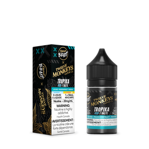 Flavour Beast x Twelve Monkeys ICE Salt Nic Vape Juice - Tropika (30ml)