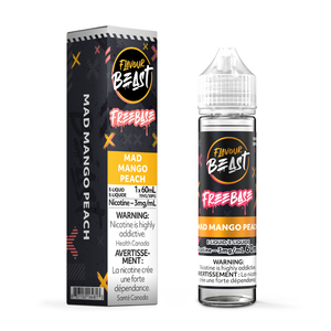 Flavour Beast Freebase Vape Juice - Mad Mango Peach (60ml)