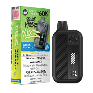 Flavour Beast Mode Max 3 - Super S. Blue Razz Iced