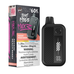 Flavour Beast Beast Mode Max 3 - Packin' Peach Berry