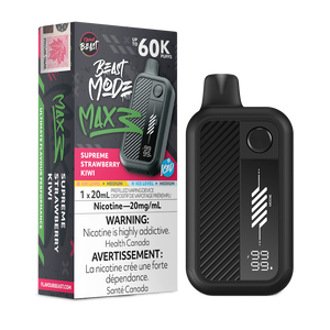 Flavour Beast Beast Mode Max 3 - Supreme Strawberry Kiwi Iced