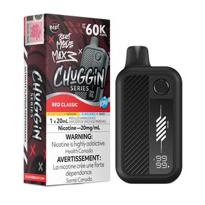 Flavour Beast Beast Mode Max 3 Chuggin 60K Disposable Vape - Red Classic Iced