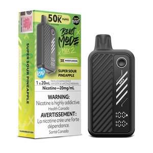 Flavour Beast Beast Mode Max 2 - Super Sour Pineapple Iced