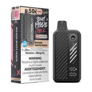 Flavour Beast Beast Mode Max 2 - Wicked White Peach