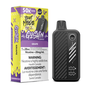 Flavour Beast Beast Mode Max 2 Disposable Vape - Gushin  Grape