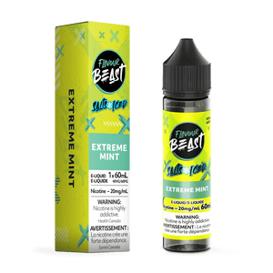 Flavour Beast Salts Iced Vape Juice - Extreme Mint (60ml)