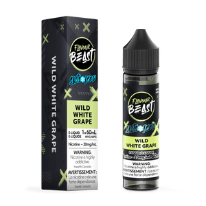 Flavour Beast ICE Freebase  Vape Juice - Wild White Grape (60ml)