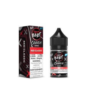 Flavour Beast ICE Salt Nic Vape Juice - Chuggin Red Classic (30ml)