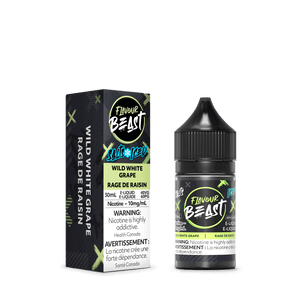 Flavour Beast ICE Salt Nic Vape Juice - Wild White Grape (30ml)