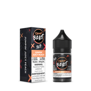 Flavour Beast Salt Nic Vape Juice - Jumpin' Juicy Peach (30ml)