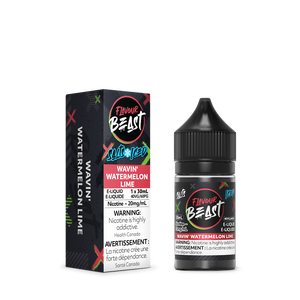 Flavour Beast ICE Salt Nic Vape Juice - Wavin' Watermelon Lime (30ml)