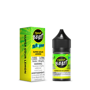 Flavour Beast ICE Salt Nic Vape Juice - Super Sour Lemon (30ml)