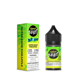 Flavour Beast ICE Salt Nic Vape Juice - Super Sour Pineapple (30ml)