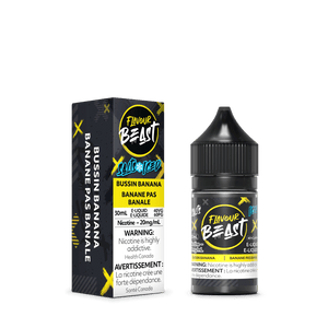 Flavour Beast ICE Salt Nic Vape Juice - Bussin Banana (30ml)