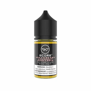 GCore Salt Nic Vape Juice - Strawberry Coconut Pineapple (30ml)