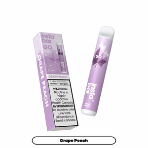 Insta Bar Go Disposable Vape 2ml - Grape Peach