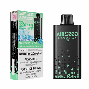 Sp25 Air 5K Disposable Vape - Grape Camellia Iced