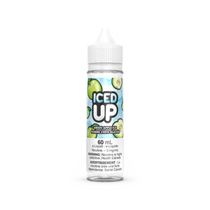 Iced Up Juice Freebase - Green Apple Ice ( 60 mL)
