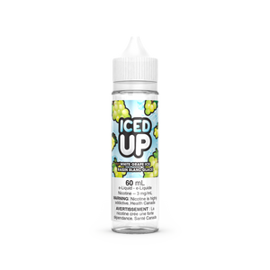 Iced Up Vape Juice  Freebase - White Grape Ice (60 mL)