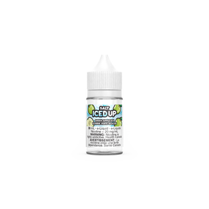 Iced Up Vape Juice Salt Nic - Green Apple Ice (30mL)