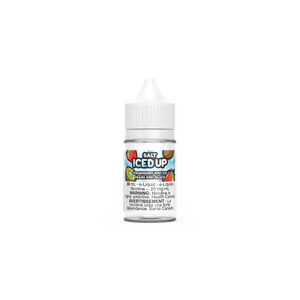 Iced Up Vape Juice Salt Nic - Strawberry Kiwi (30mL)