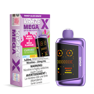 Kraze Mega X - Tangy Aloe Grape