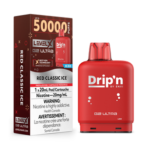 Level X Dripn G2 Ultra - Red Classic Ice