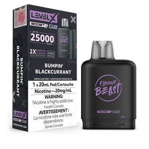 Level X Flavour Beast Boost G2 - Bumpin' Blackcurrant