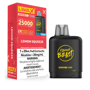 Level X Flavour Beast Boost G2 - Lemon Squeeze