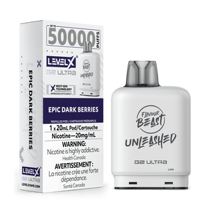 Level X Flavour Beast Unleashed G2 Ultra- Epic Dark Berries