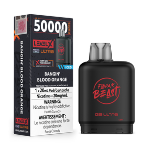 Level X Flavour Beast G2 Ultra - Bangin' Blood Orange Iced