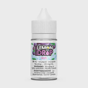 Lemon Drop Ice Salt Nic Vape Juice - Grape (30ml)