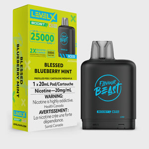 Level X Flavour Beast Boost G2 - Blessed Blueberry Mint