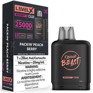 Level X Flavour Beast Boost G2 - Packin' Peach Berry