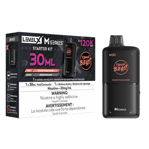 Flavour Beast Level X M Series Starter Kit 120K Puffs - Packin' Peach Berry